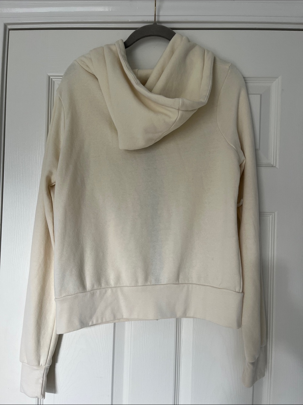 Aviator Nation Five Stripe Vintage White/Tan Zip Hoodie - Picture 7 of 7